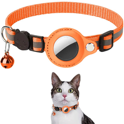 Pet GPS Collar with Airtag Holder