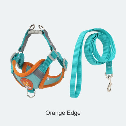 Pet Suede Chest Harness Vest