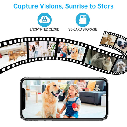 Night Vision & AI Motion Alerts