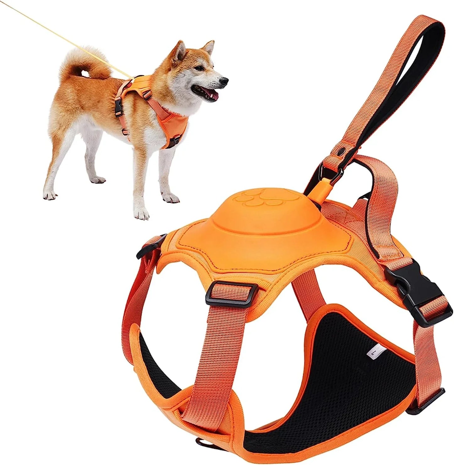 2-in-1 No-Pull Dog Harness