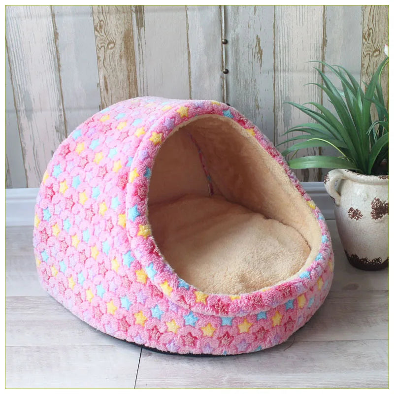 Pet Dog House Warm Bed