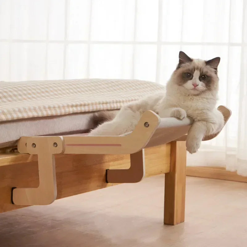 Wooden Cat Hammock