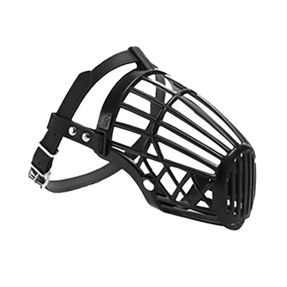Soft Plastic & Leather Dog Muzzle
