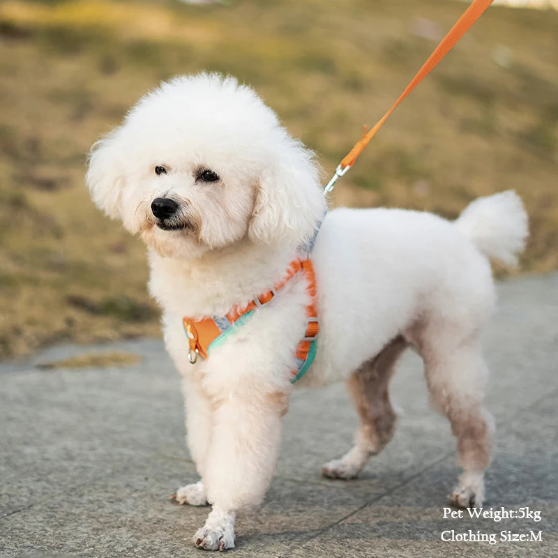 Pet Suede Chest Harness Vest
