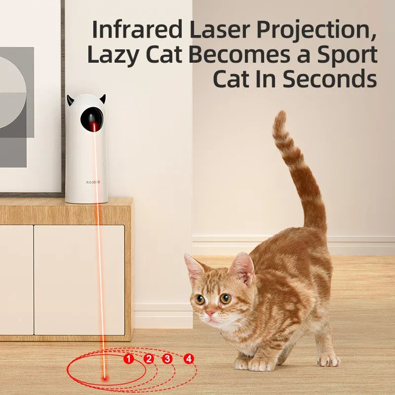 ROJECO Automatic Smart Cat Toy