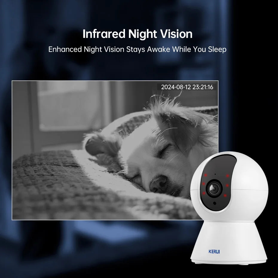 Night Vision & AI Motion Alerts