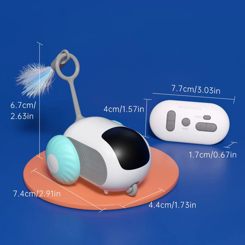 Intelligent Sports Car Remote Control Electric Cat Toy