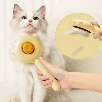 One-Key Hair Removal Pet Comb