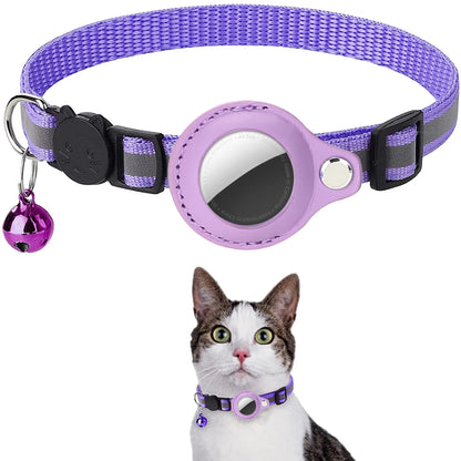 Pet GPS Collar with Airtag Holder
