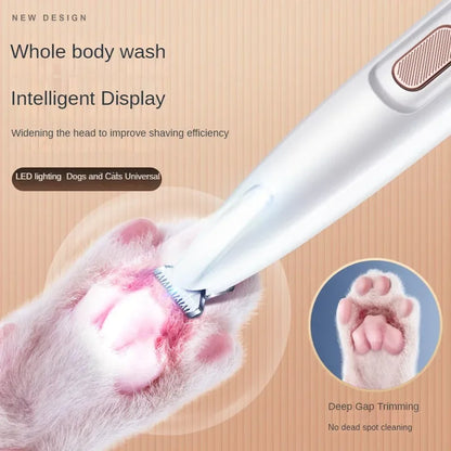 New Dog Paw Trimmer with LED Light