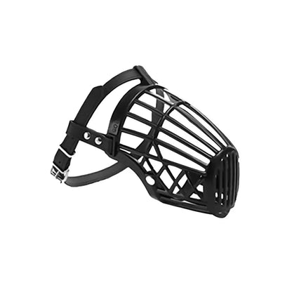 Soft Plastic & Leather Dog Muzzle
